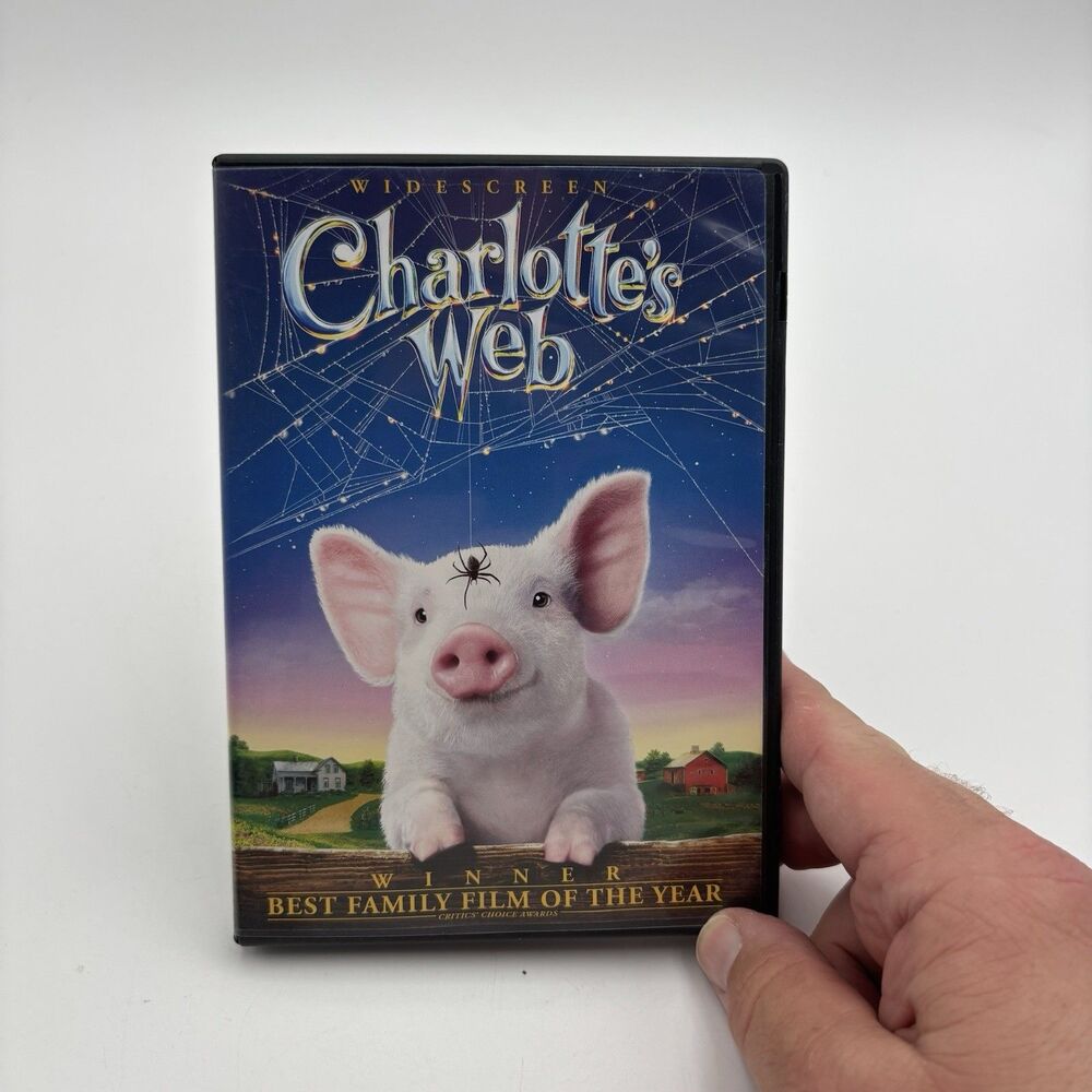 Charlotte's Web DVD 2006 Widescreen Dakota Fanning Julia Roberts Family Movie